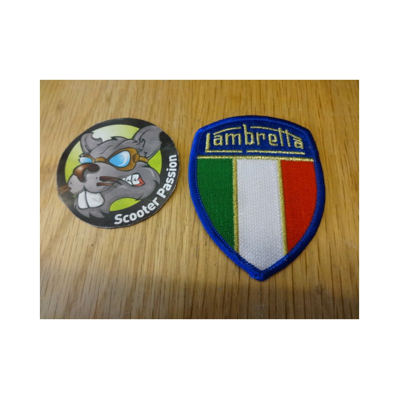 Borduurwerk Lambretta Gold Blason