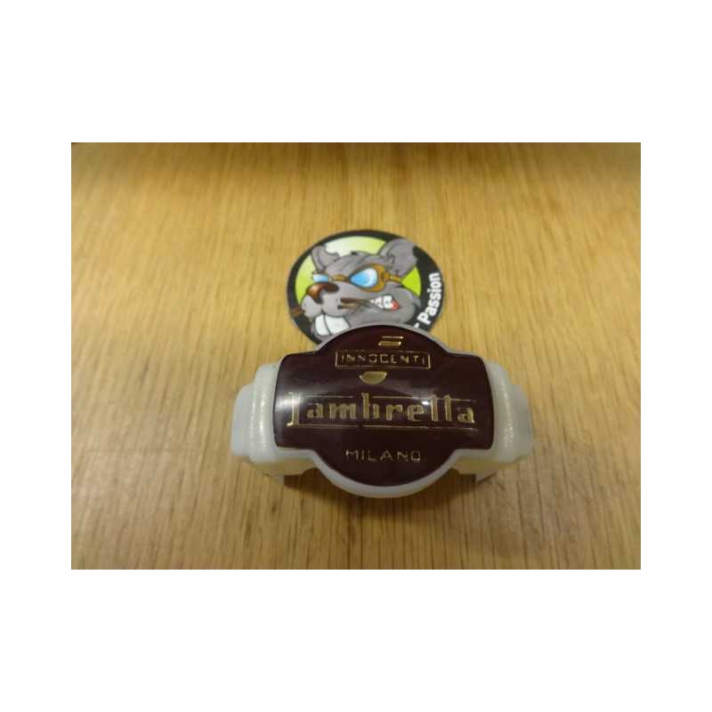 embleem voorvork Lambretta E en F