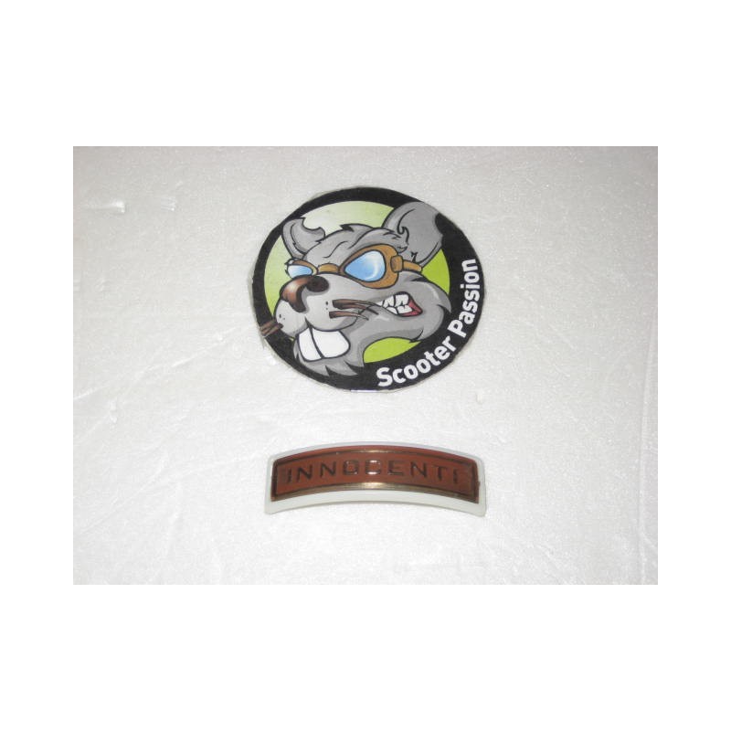 embleme Innocenti descente phare lambretta LD 1957