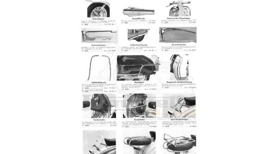 Toebehoren voor lambretta E
