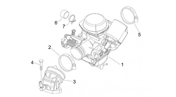 Carburateur et pipe admission