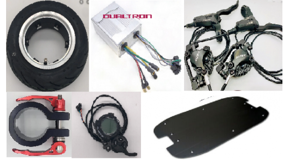 Onderelen elektrische step Minimotors Dualtron Eagle en Eagle Pro