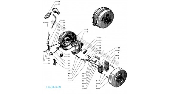 Onsteking Filso Lambretta C